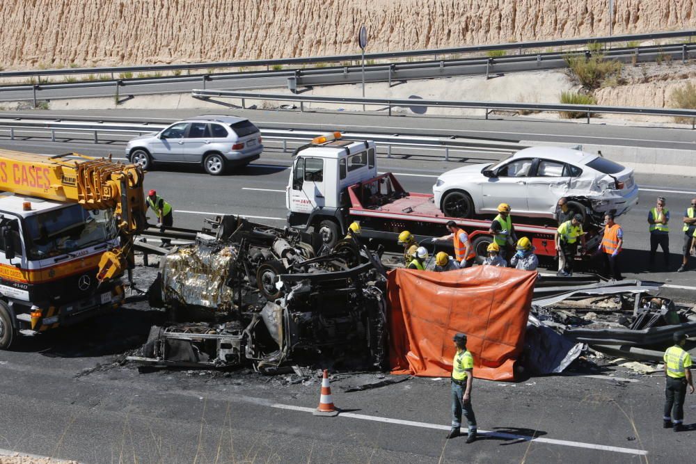 Accidente mortal en Elche