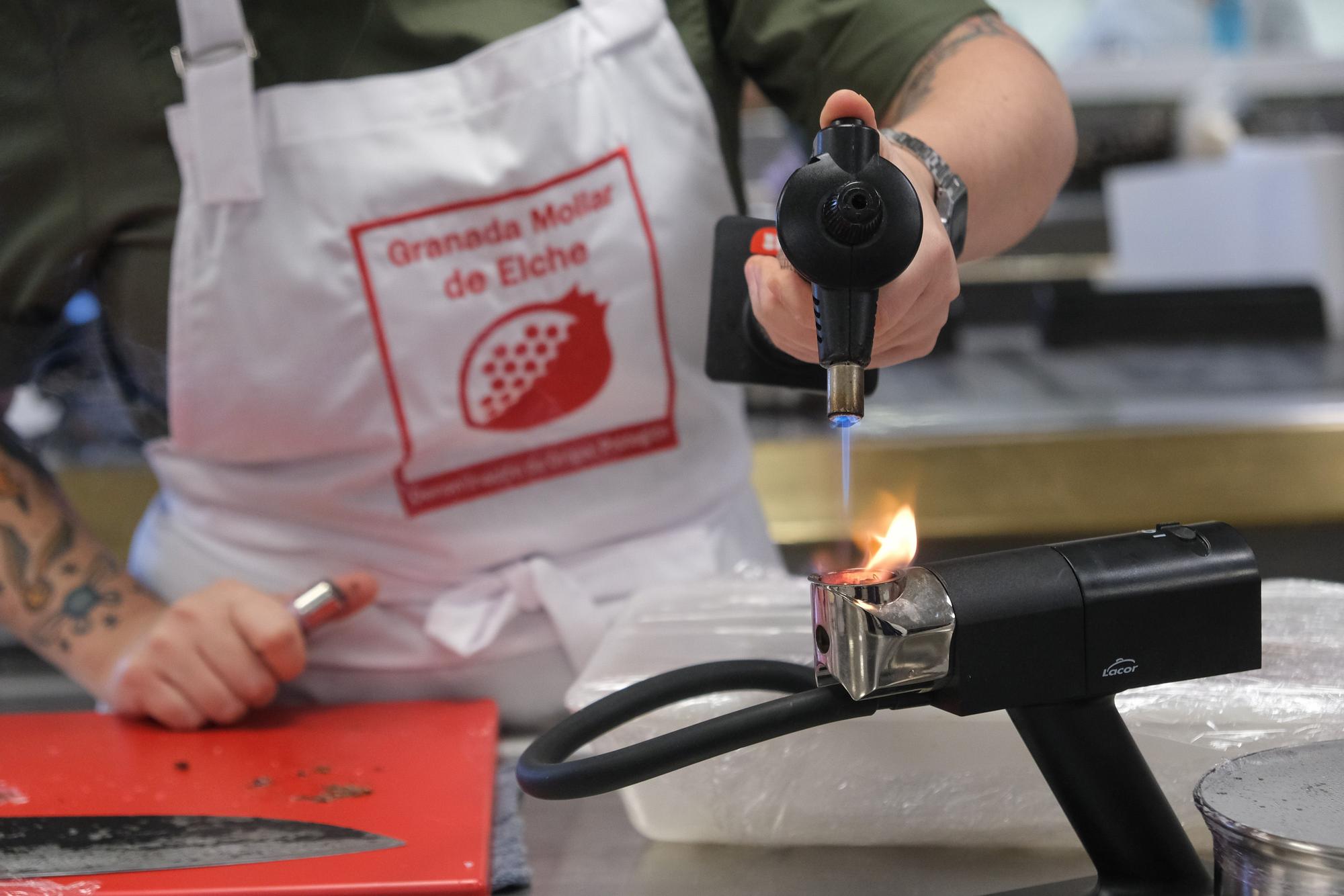 Así ha sido el concurso de cocina creativa con granada mollar de Elche