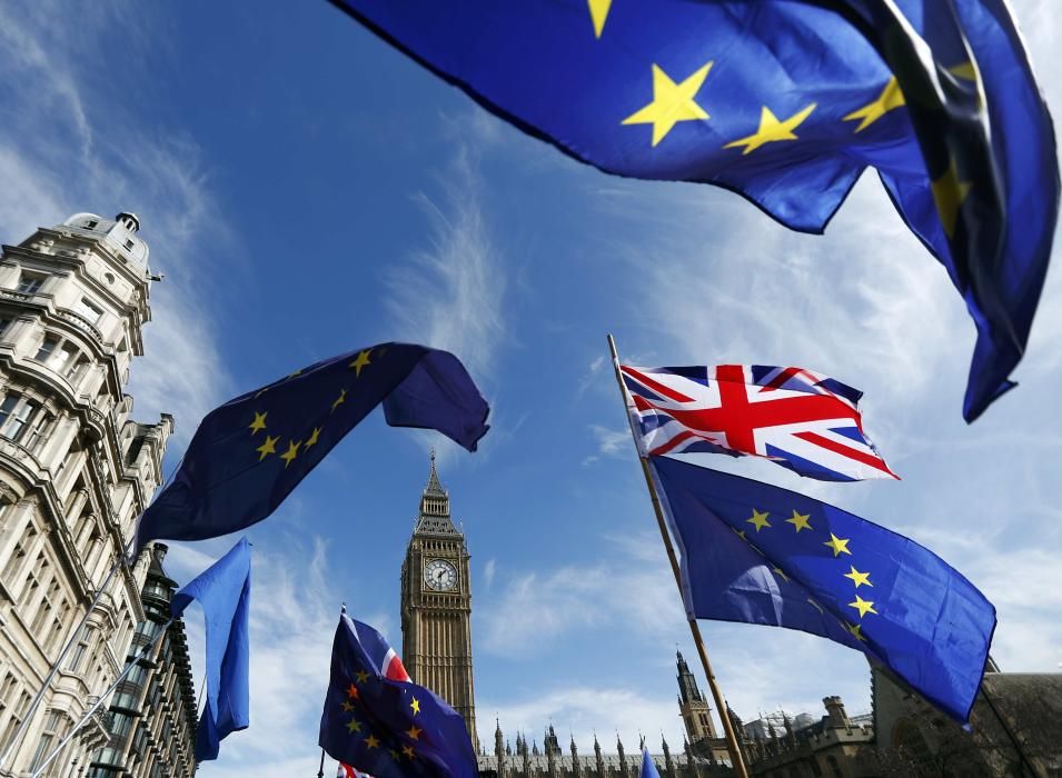 Manifestación en Londres contra el ''Brexit''