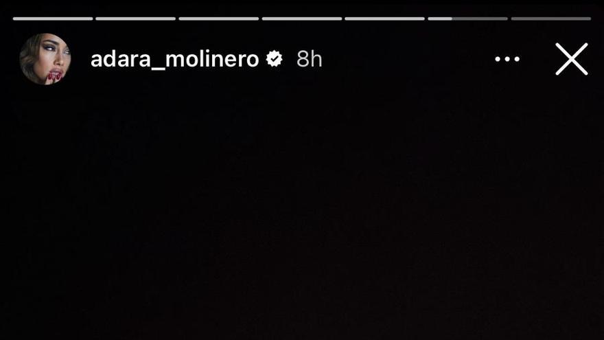 Adara Molinero denuncia la negligencia médica en redes sociales.