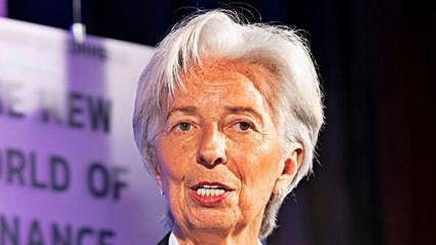 Christine Lagarde, presidenta del BCE.