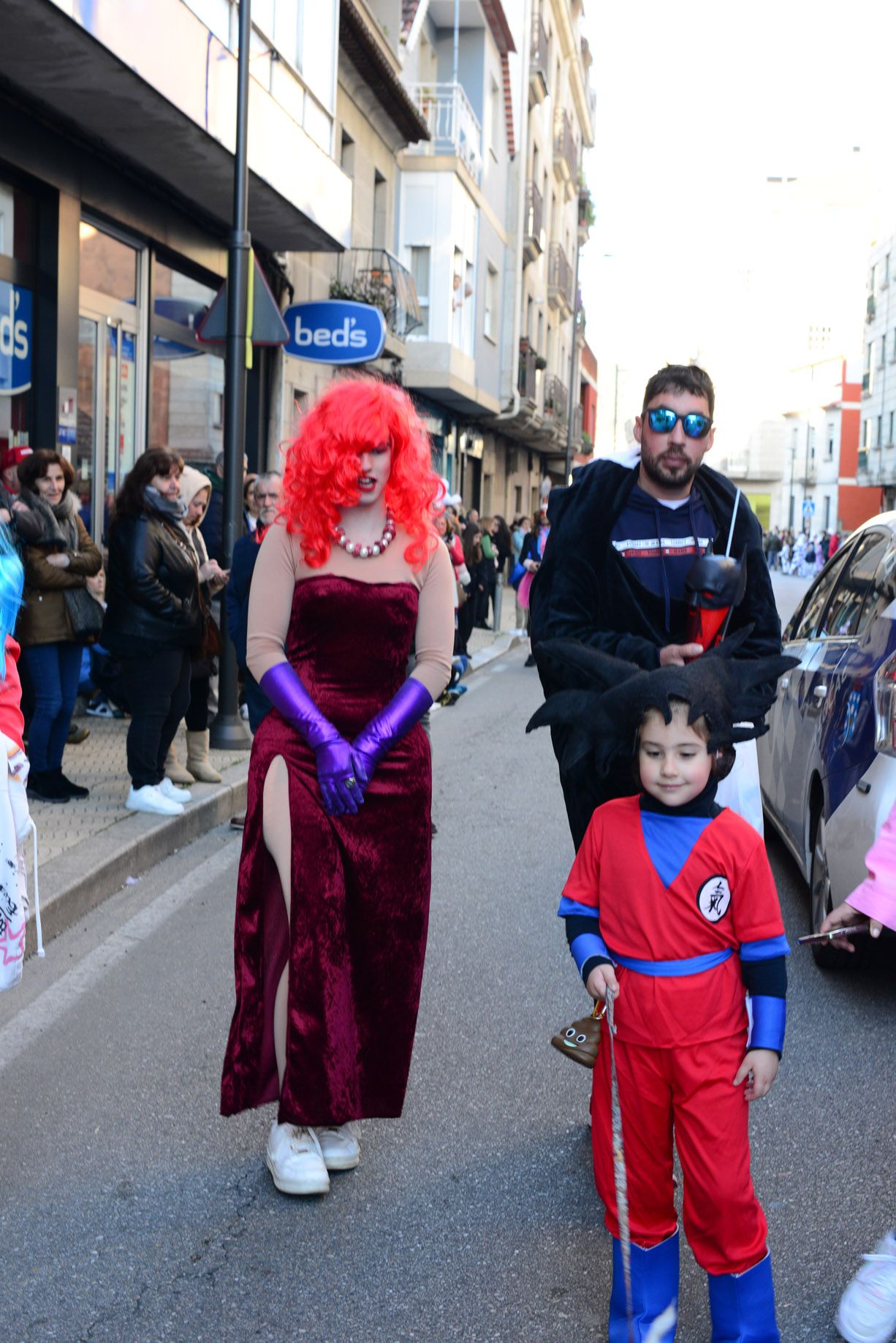 Moaña "llora" el fin del carnaval con el Enterro da Sardiña