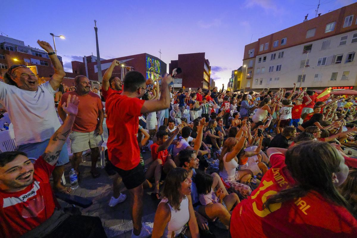Partido Francia # España de semifinales del Mundial de fútbol