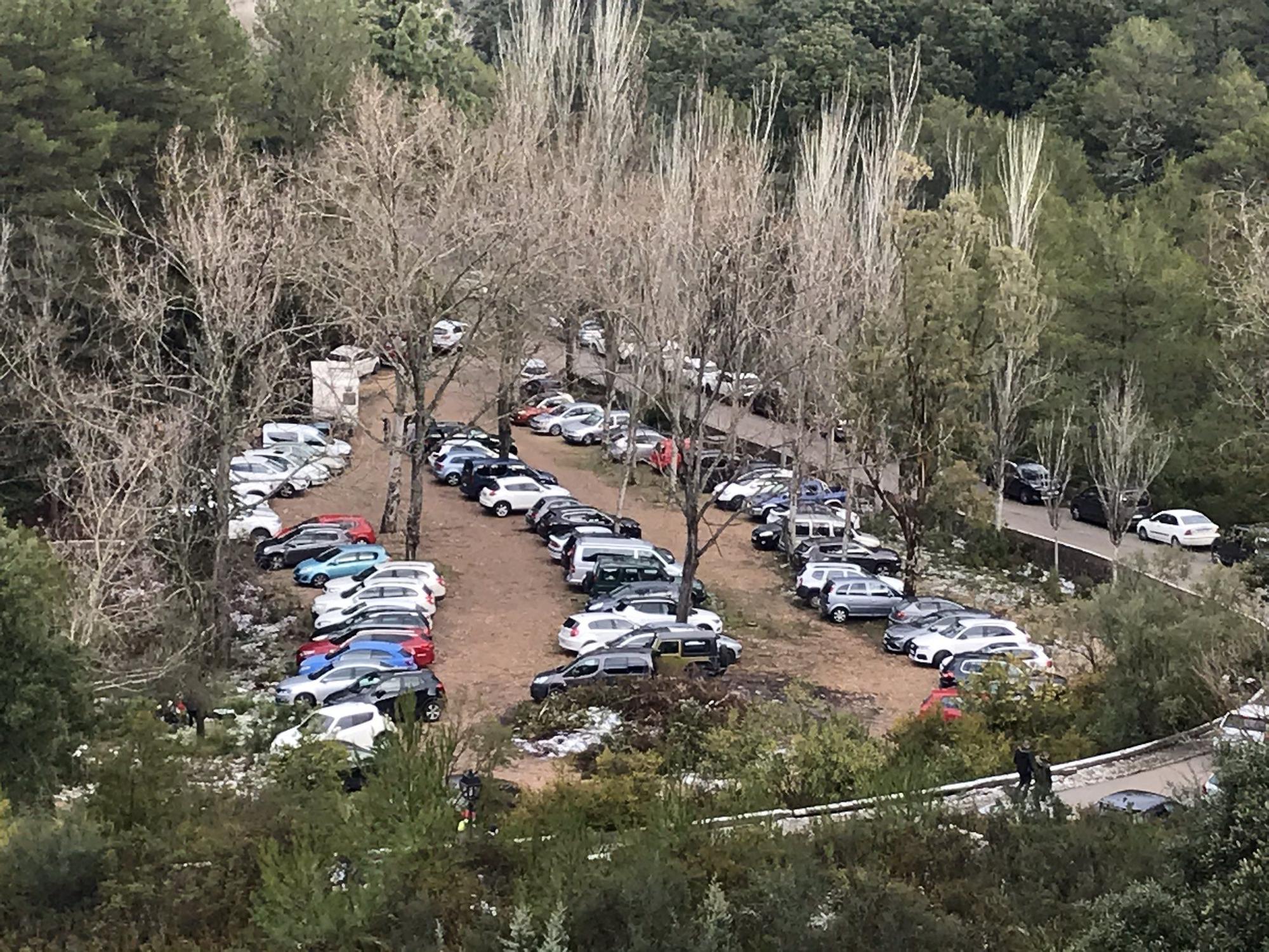 Caos en Escorca para ver la nieve