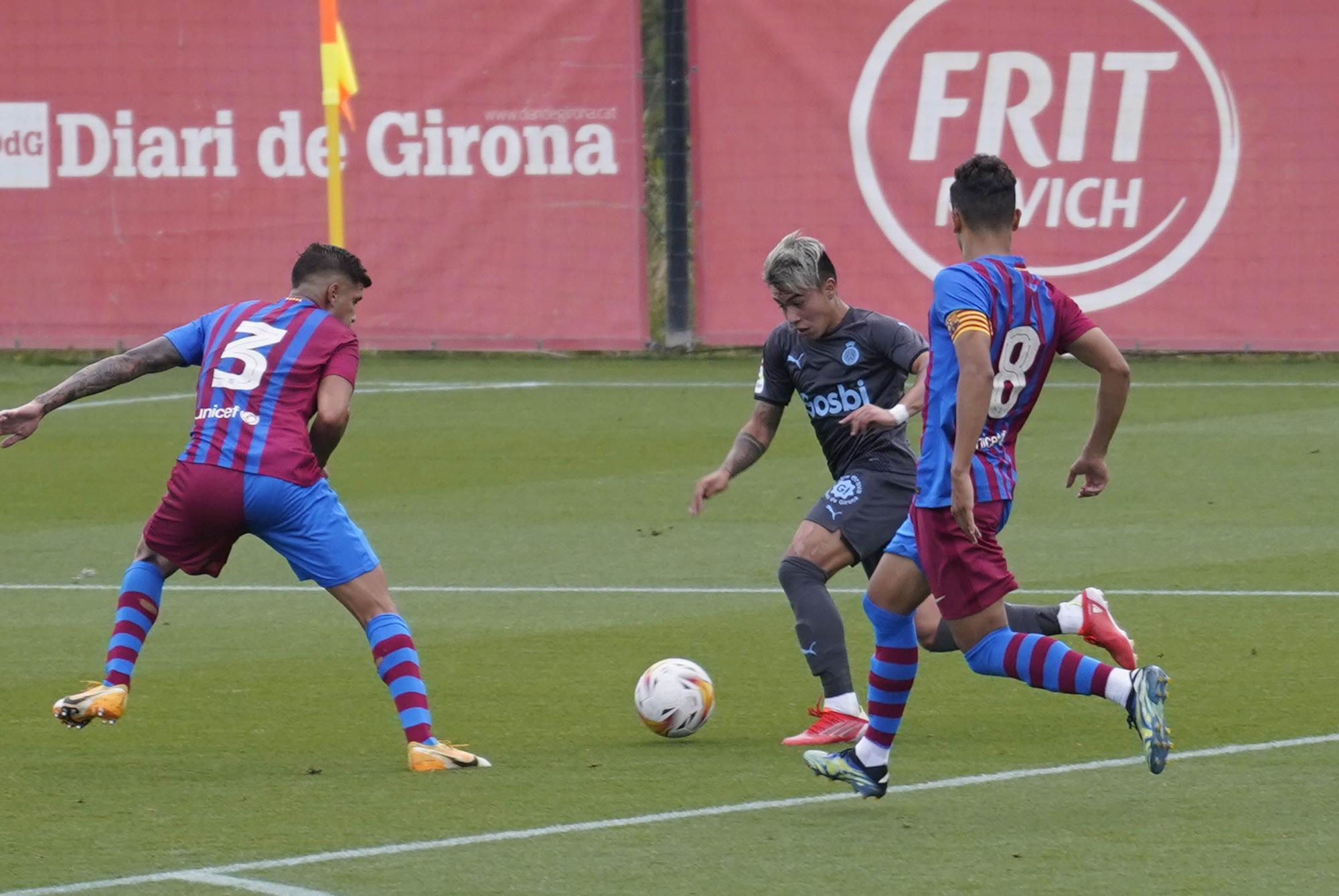 El Girona - Barça B en imatges