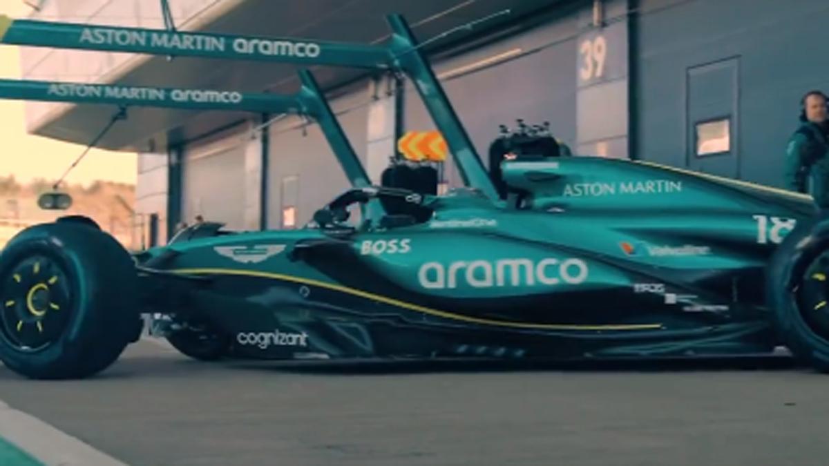 Aston Martin presenta el coche de Alonso, AMR24