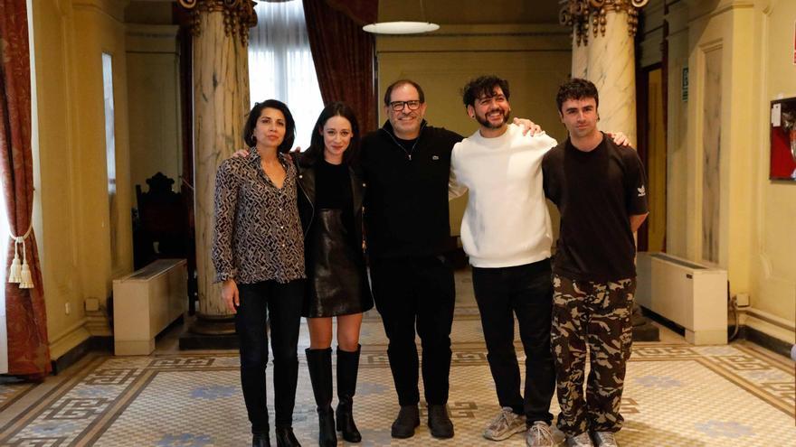 El viernes, estreno nacional &quot;de riesgo&quot; en Avilés : un elenco espectacular que causa &quot;El efecto&quot;
