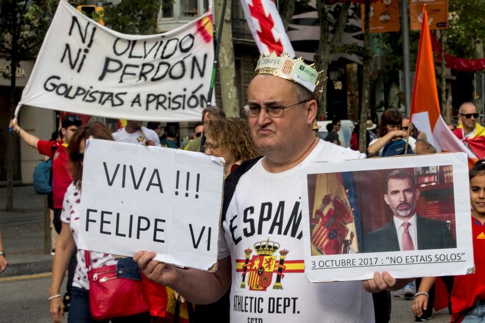 Manifestació del 12-O a Barcelona