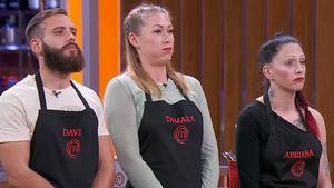 Adriana, expulsada de Masterchef 12 en una noche cargada de tensión entre Tamara y Maicol.