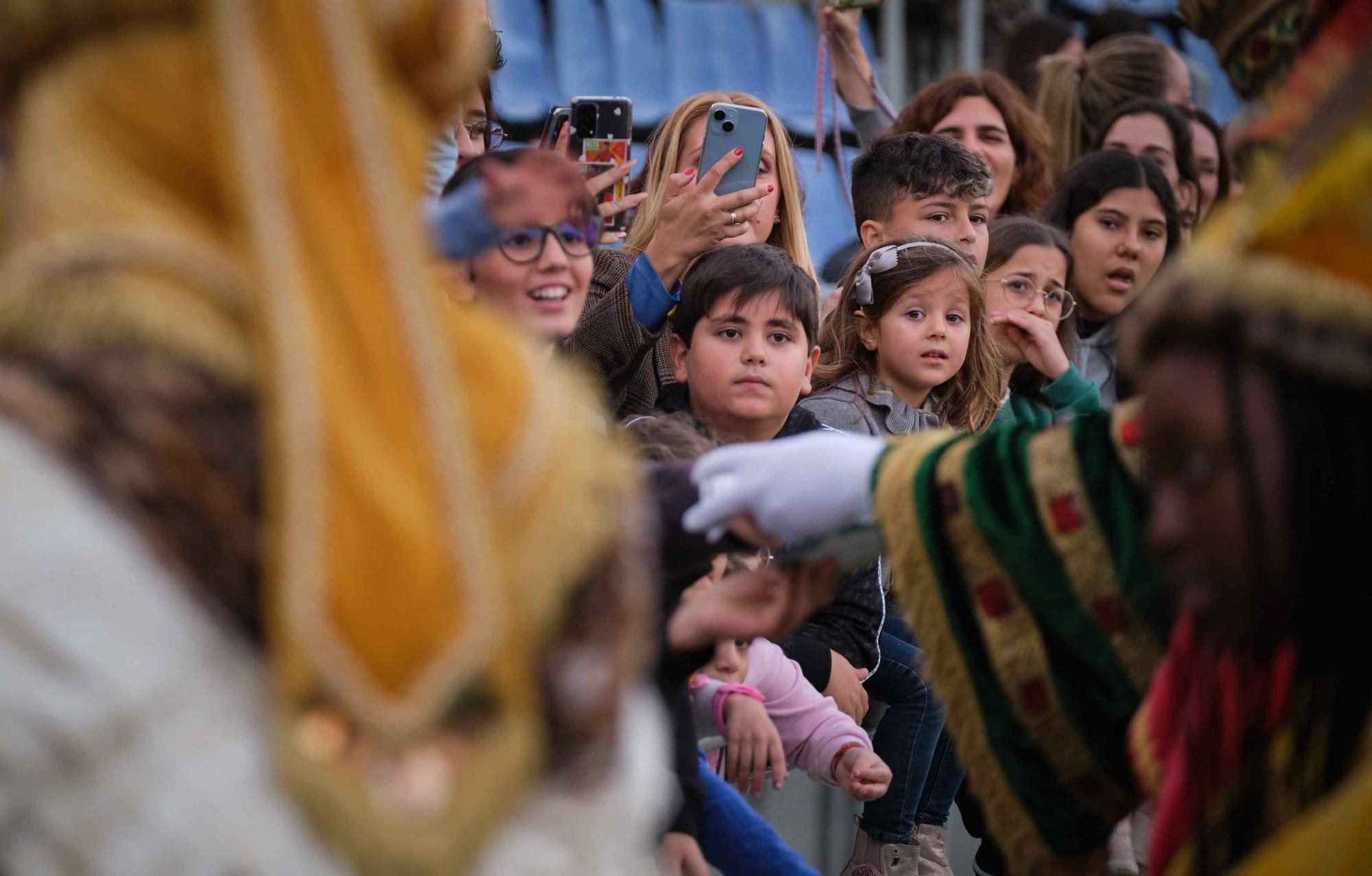 Espectáculo de los Reyes Magos en el Estadio Heliodoro Rodríguez López