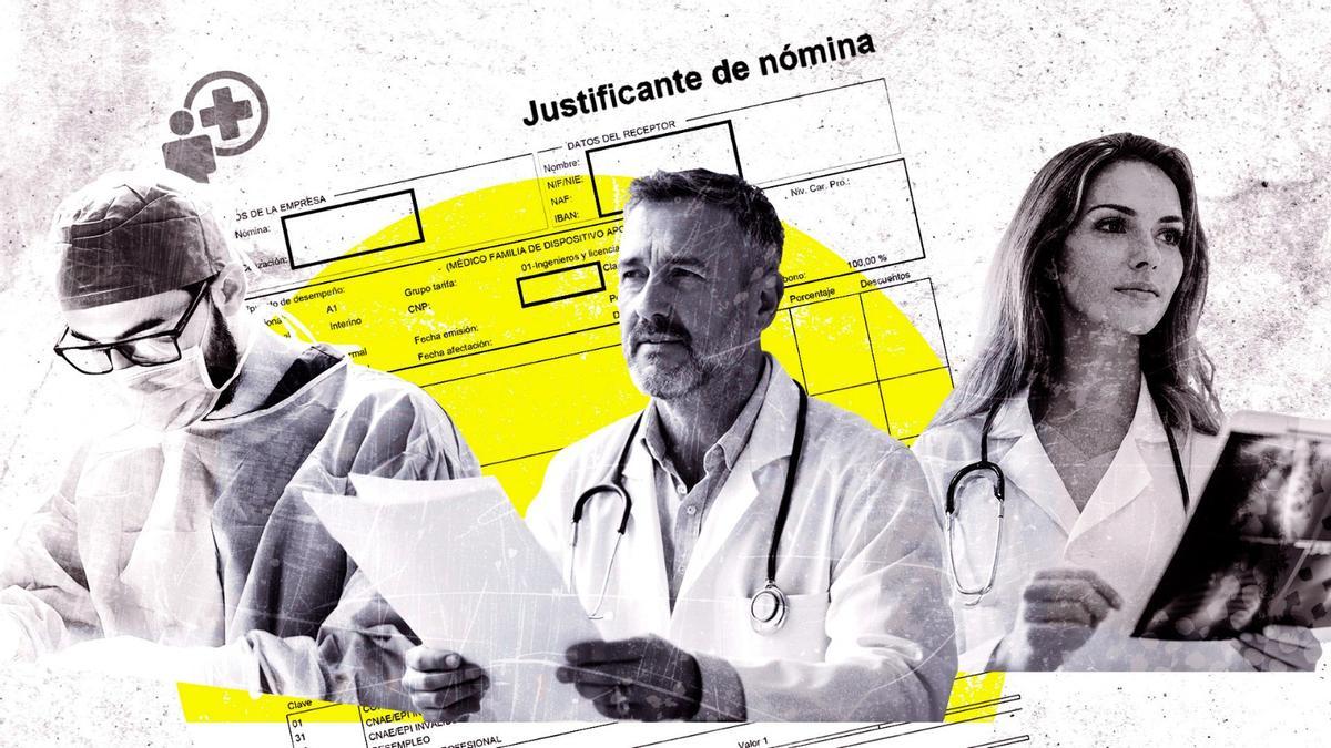 Radiografía del sueldo de los médicos asturianos