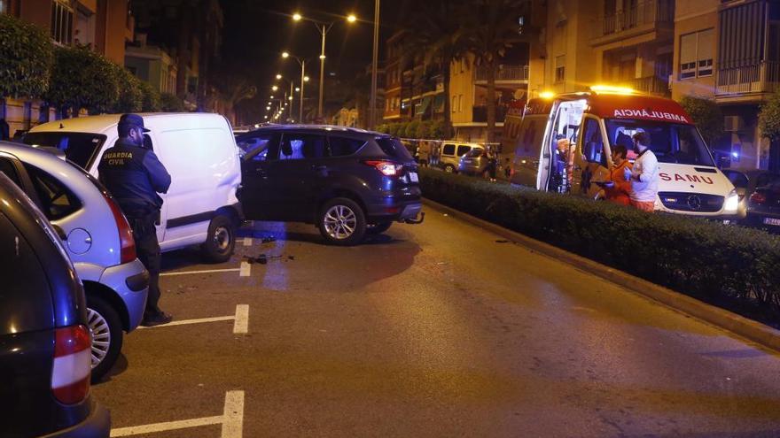 Avenida en la que se produjo el siniestro.