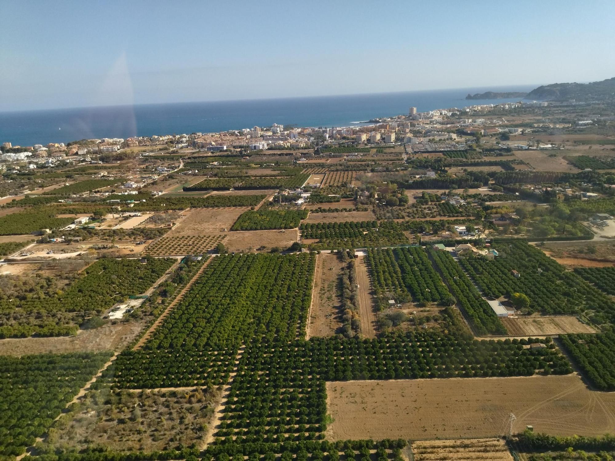 Xàbia, al vuelo