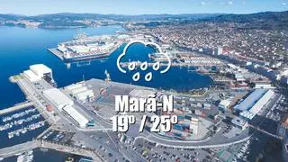 El tiempo en MarÃ­n: previsión meteorológica para hoy, domingo 9 de agosto