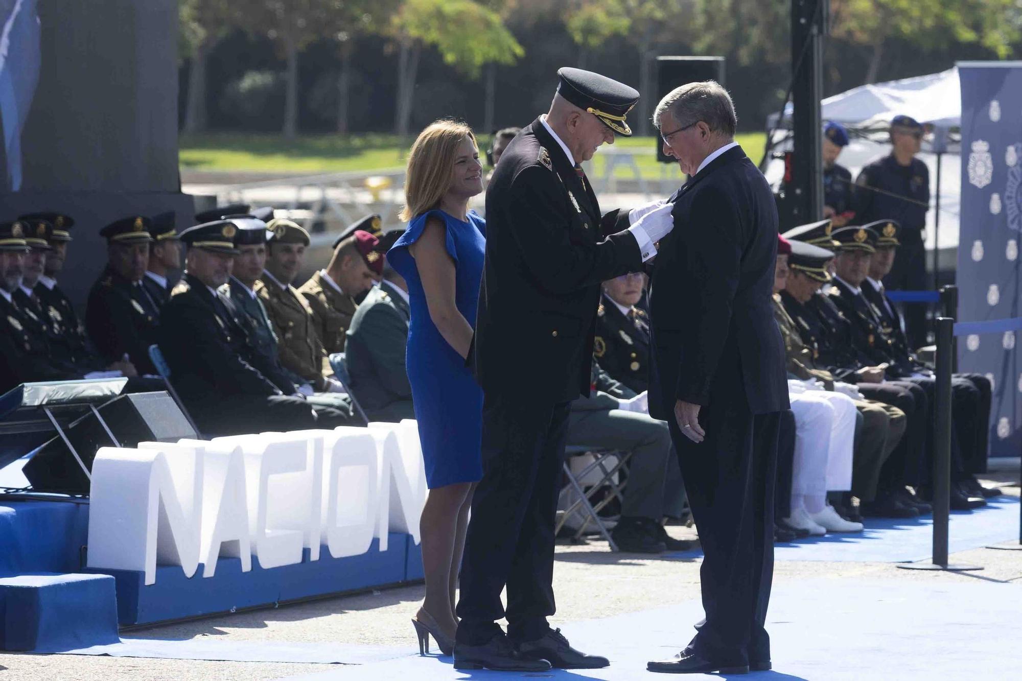 Actos de la festividad de la Policía Nacional