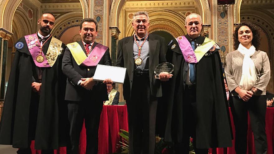 José Hidalgo y Vicente Gandia, premiados por el Círculo de Enófilos Utiel-Requena