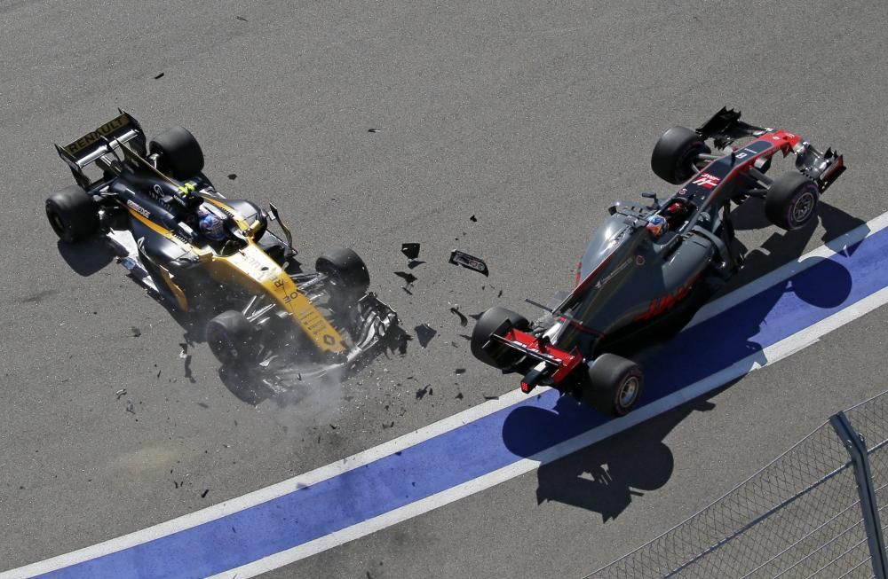 Imágenes del GP de Rusia de Fórmula 1.