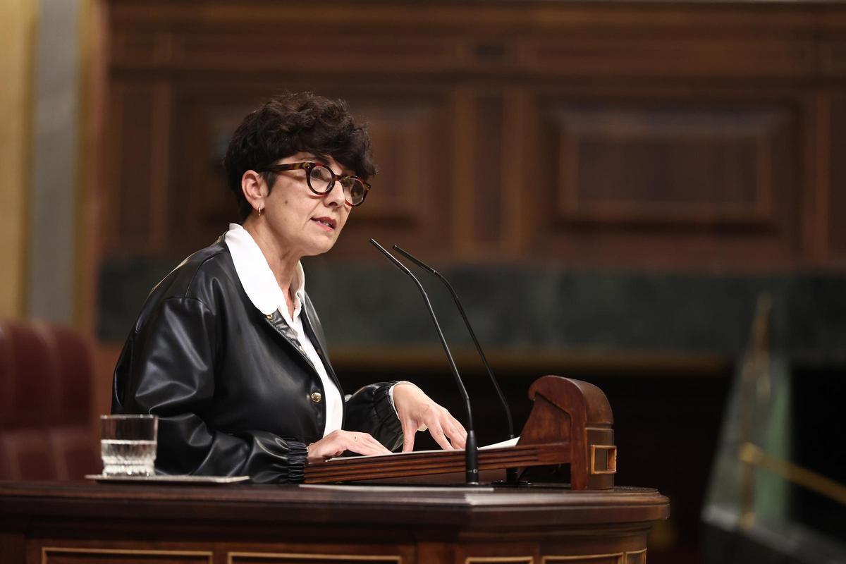 La portavoz del PNV en el Congreso, Maribel Vaquero.