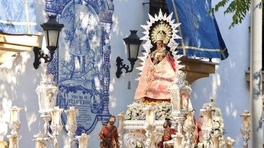 Este domingo procesiona la Virgen de Villaviciosa