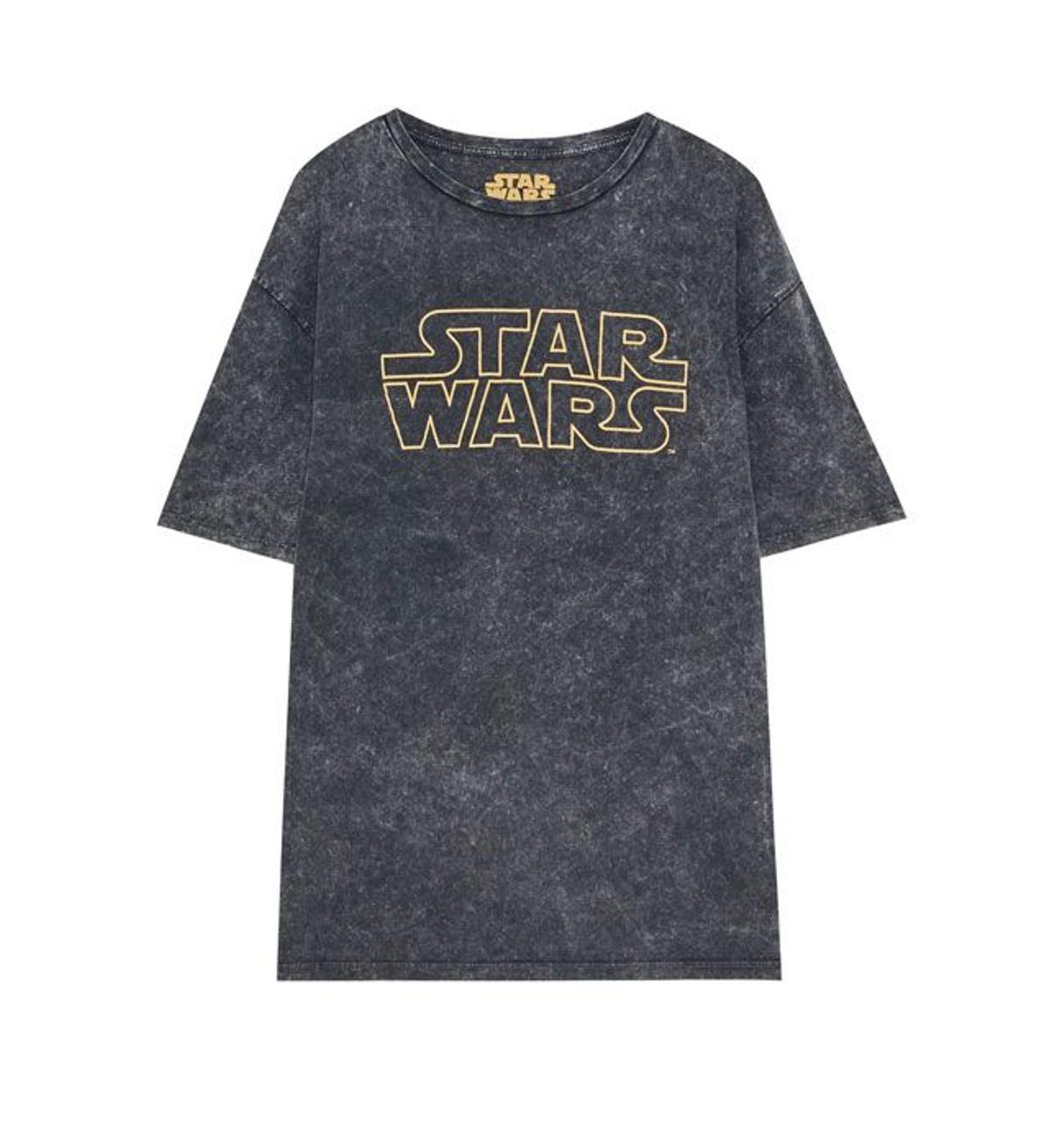 La moda se inspira en Star Wars: camiseta con logo