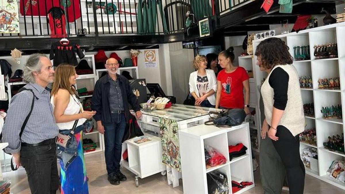 La visita de la directora de Serveis Socials a la Fundació Horitzó