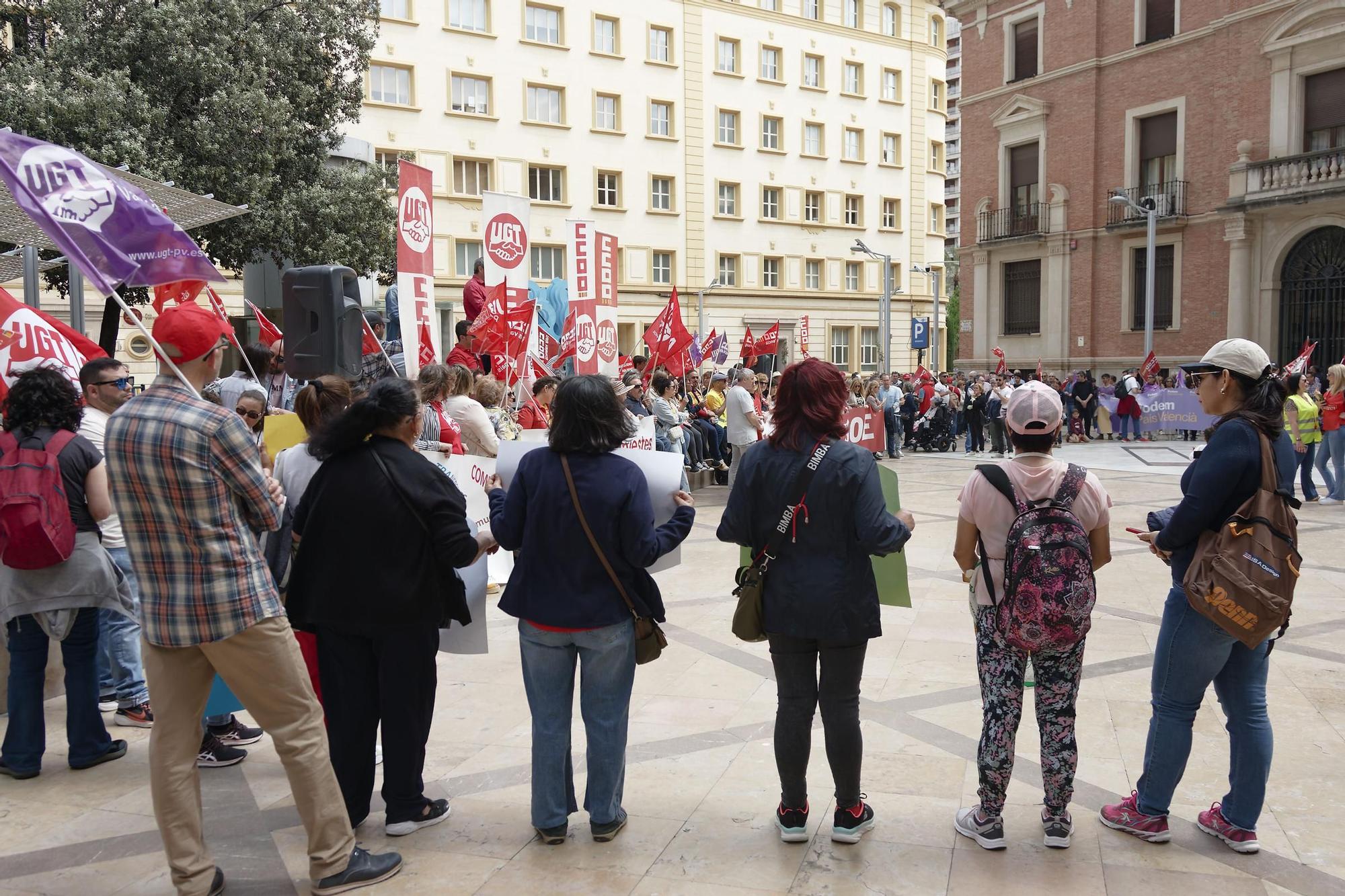 Galería de imágenes: Castelló reivindica los derechos de los trabajadores