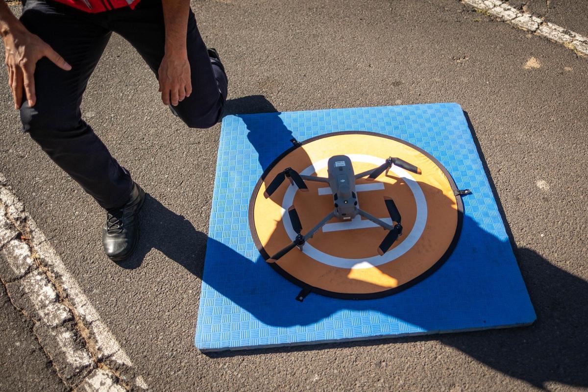 Drones de la Policía de Santa Cruz