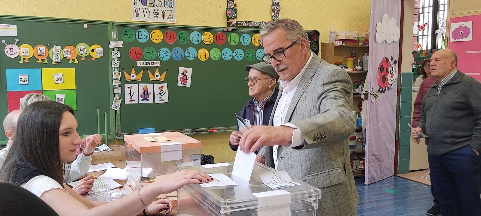 Aníbal Vázquez, en el Liceo.