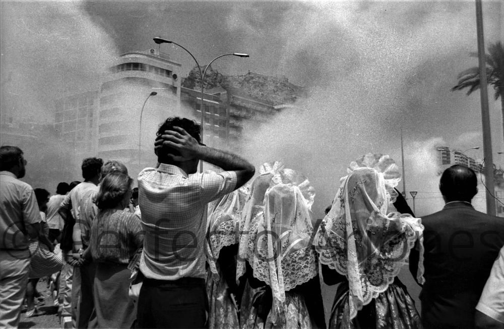 Fogueres en los años 60-70-80