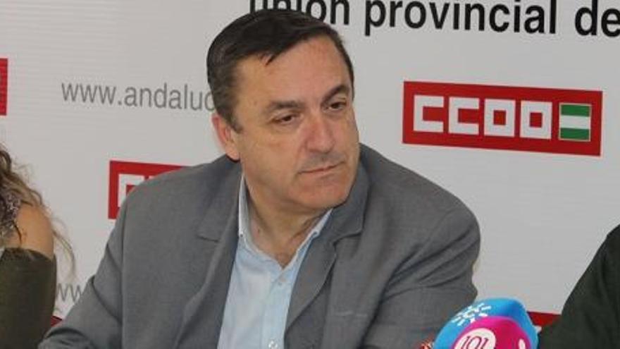 Fernando Cubillo, secretario general de CCOO.