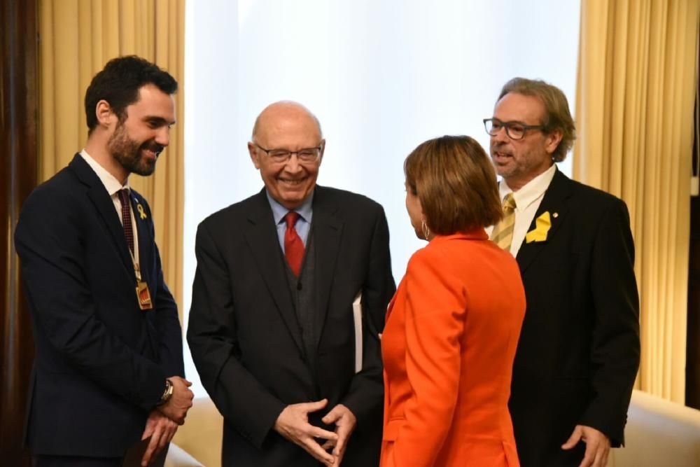 Constitució del nou Parlament de Catalunya