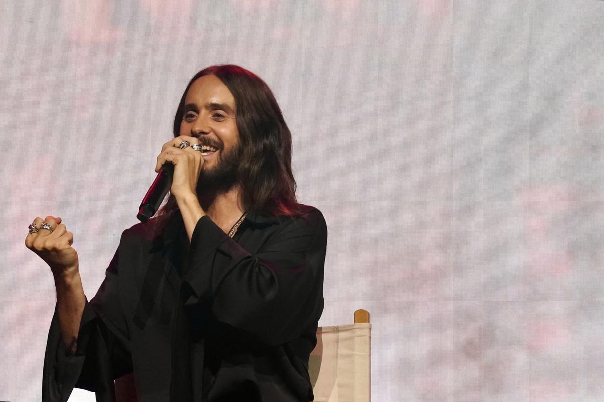 Jared Leto, protagonista de la cinta, en la Comic-Con de Málaga