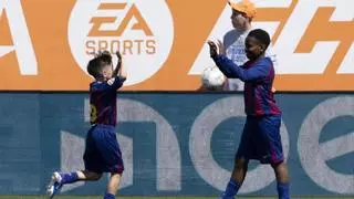 Hugo Galdeano enamora y el Barça se clasifica para cuartos