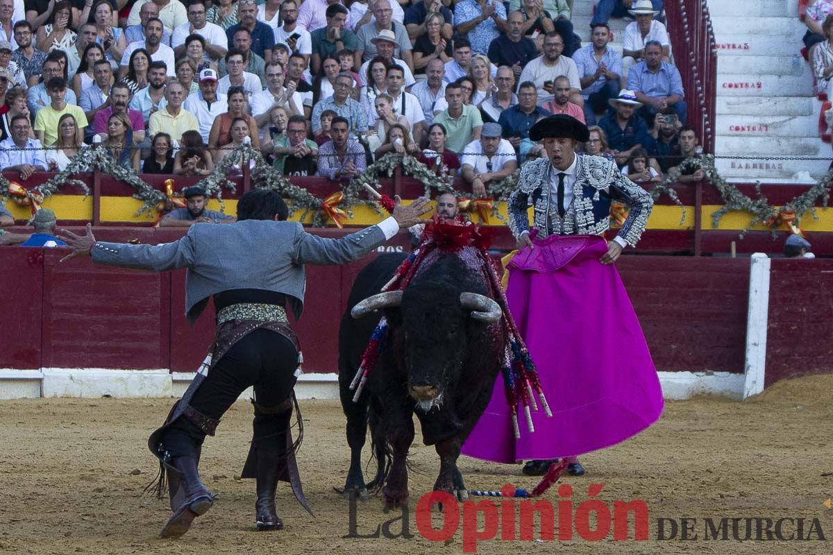 Corrida de rejones en la Feria de Murcia (Andy Cartagena y Diego Ventura)