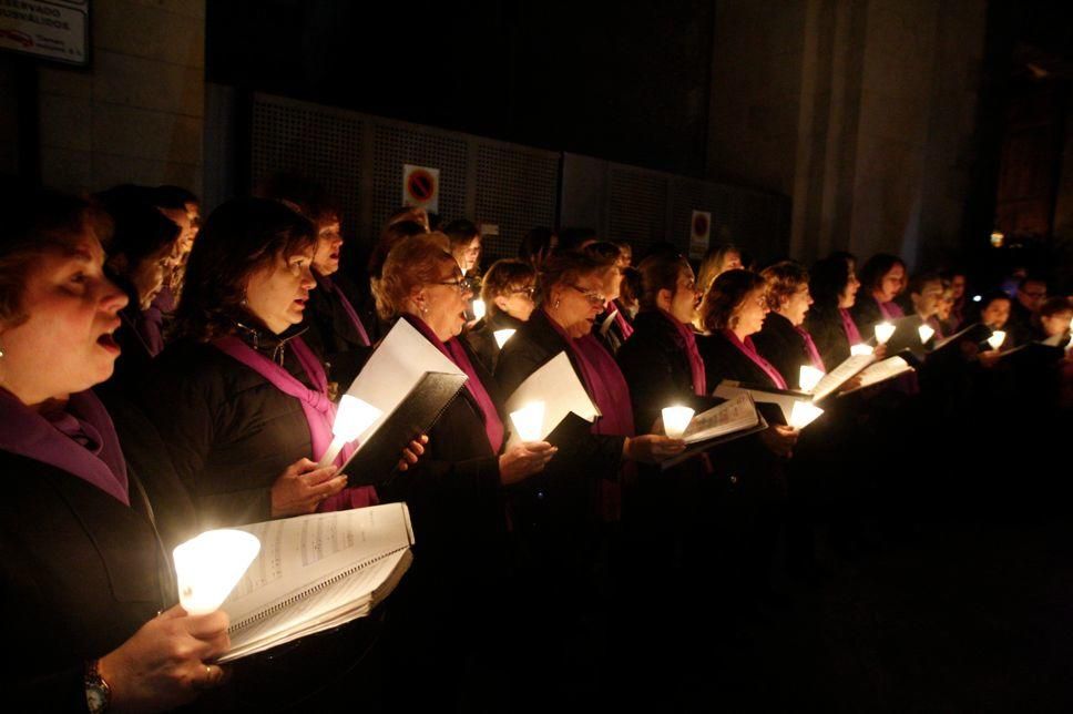 Procesión del Refugio en Murcia