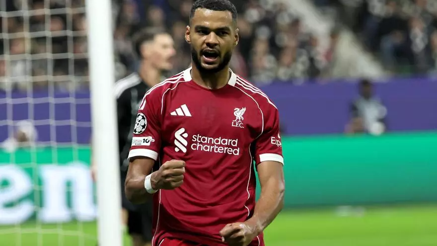 Gakpo se unió a la fiesta goleadora del Liverpool