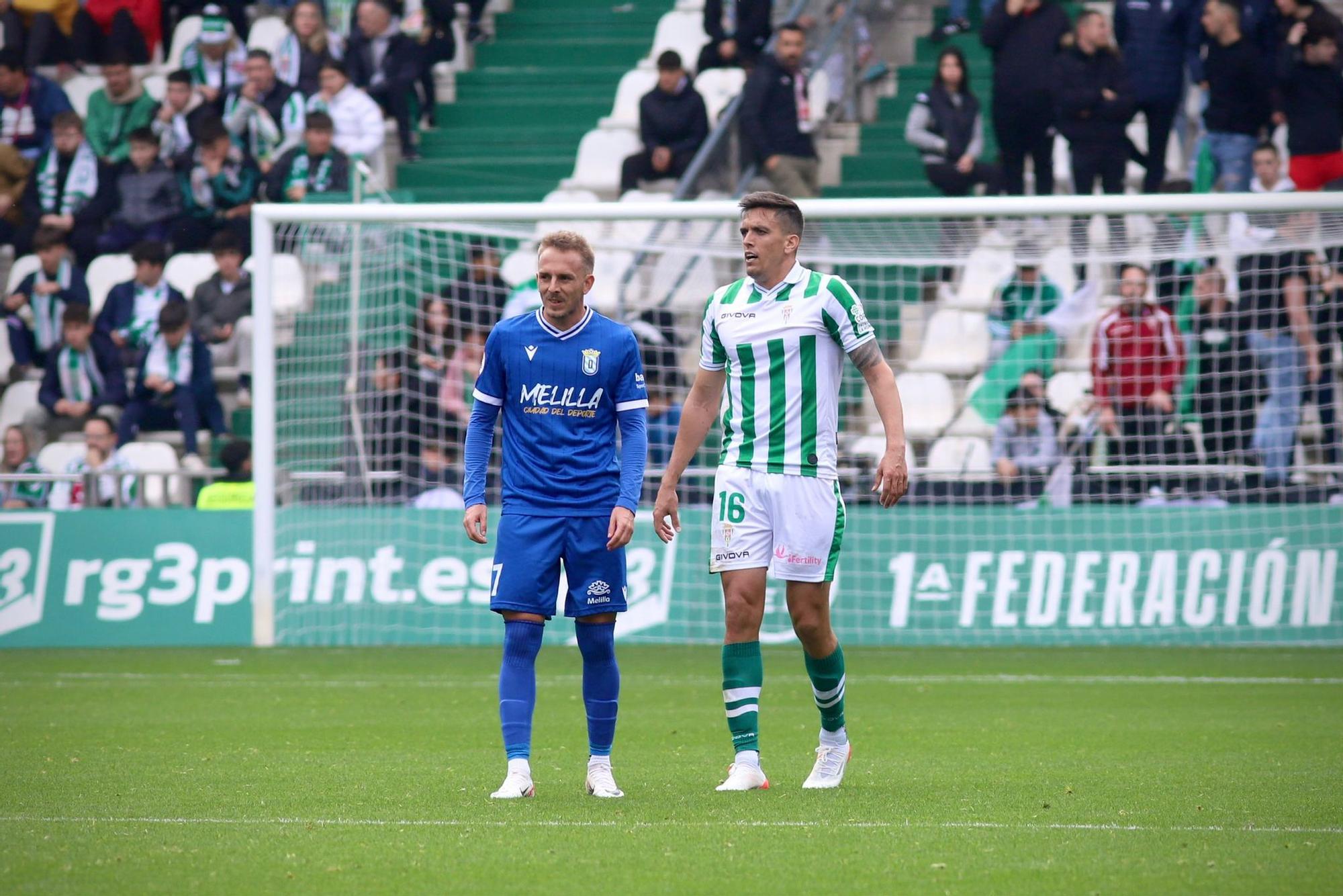 Córdoba CF-Melilla: el partido de El Arcángel en imágenes