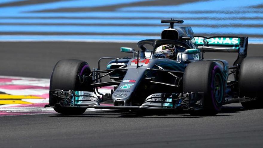 Lewis Hamilton, en Paul Ricard.