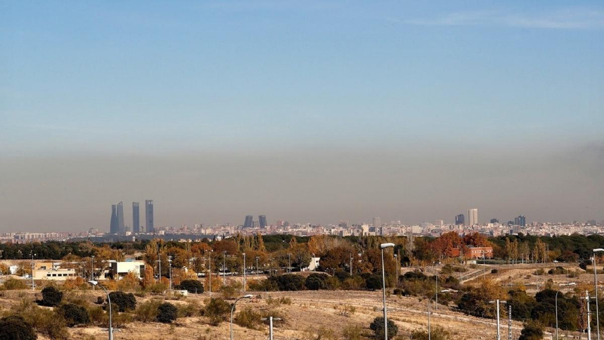 Madrid, bajo la contaminación