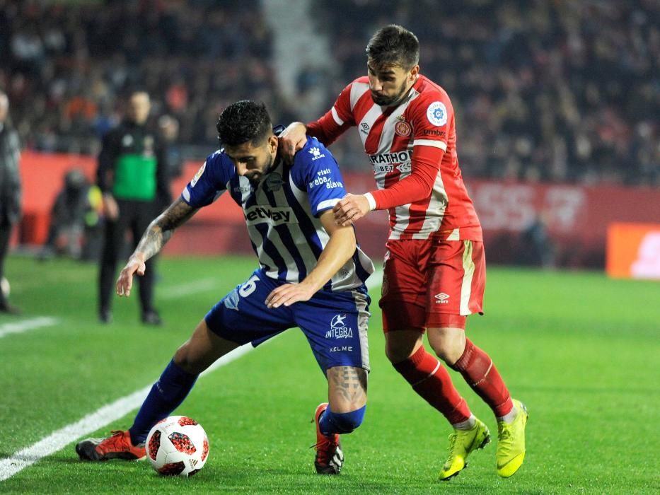 Les imatges del Girona - Alabès de Copa del Rei