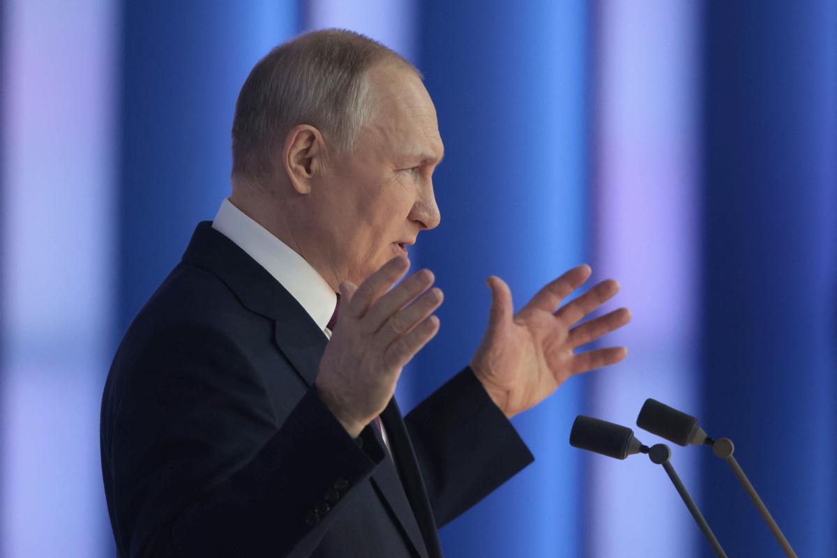 Vladimir Putin pronuncia el discurso del Estado de la Nación