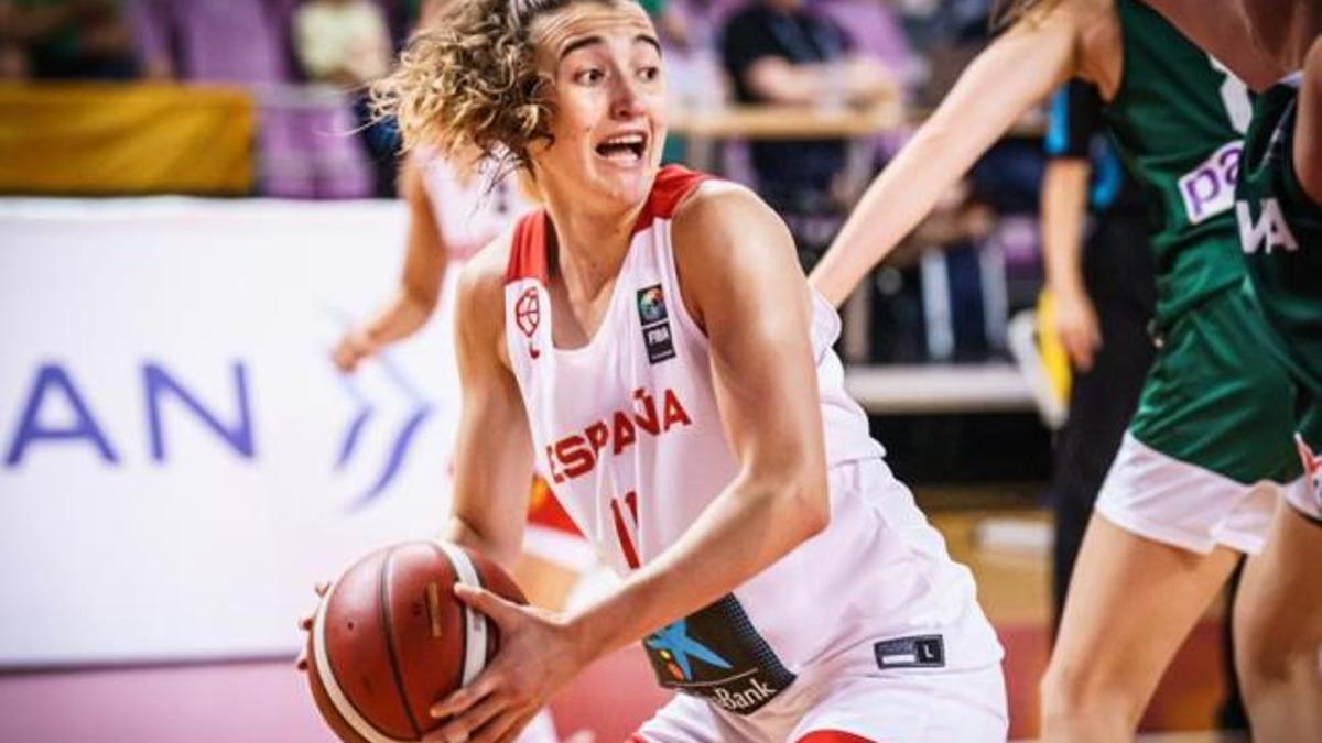 ESpaña se tuvo que conformar con la plata en el Europeo Sub18 Femenino ante Lituania