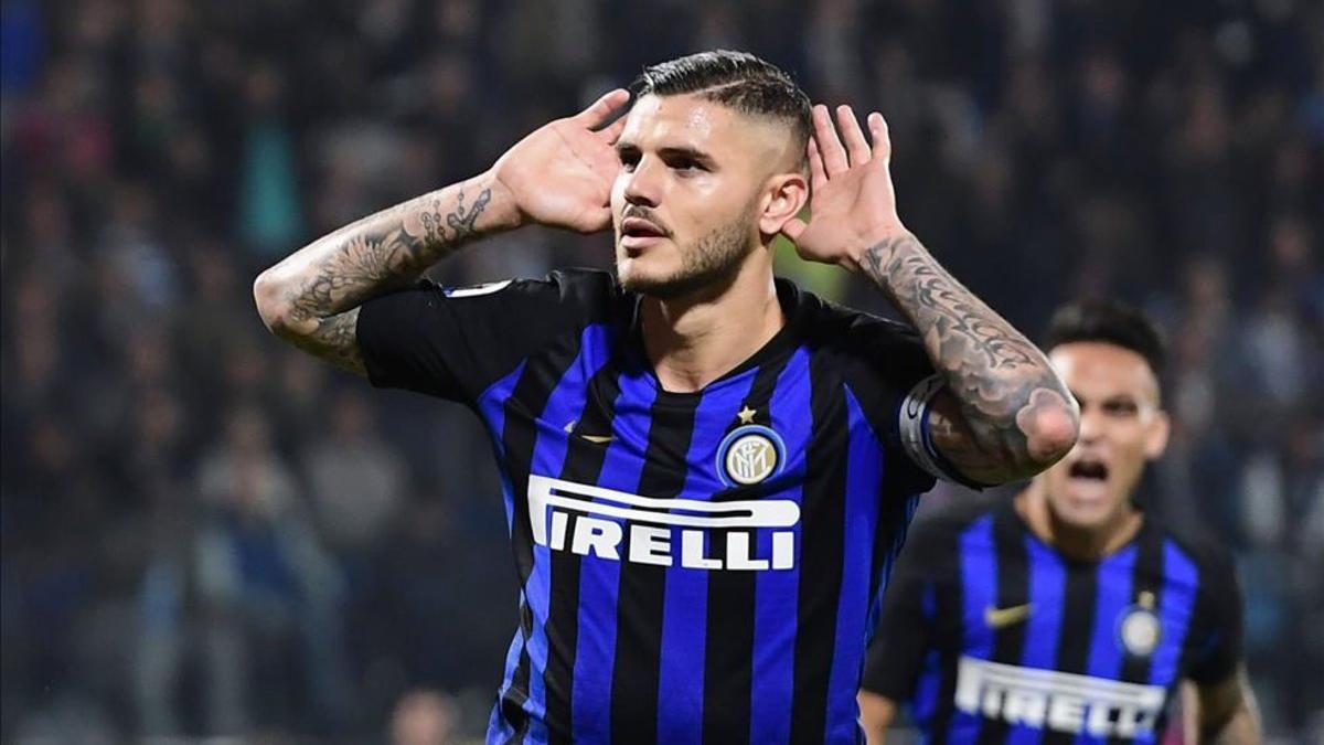 Mauro Icardi es la principal carta gol del Inter de Milán