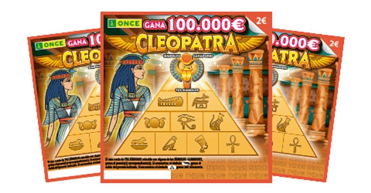 Cupones del Rasca de Cleopatra.