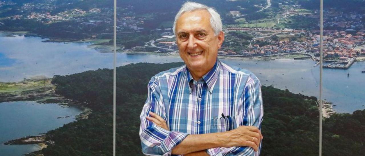 Manuel García, presidente de Galicia Foro Empresarial.   | // I.ABELLA