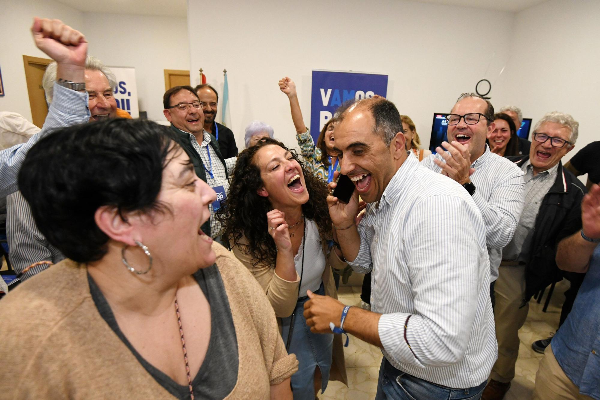 Las mejores imágenes de la jornada electoral en Pontevedra