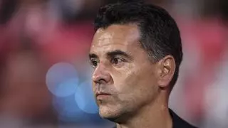 Míchel, tras las 10 jornadas sin ganar del Girona: "Hemos tocado fondo en lo anímico en la primera parte"