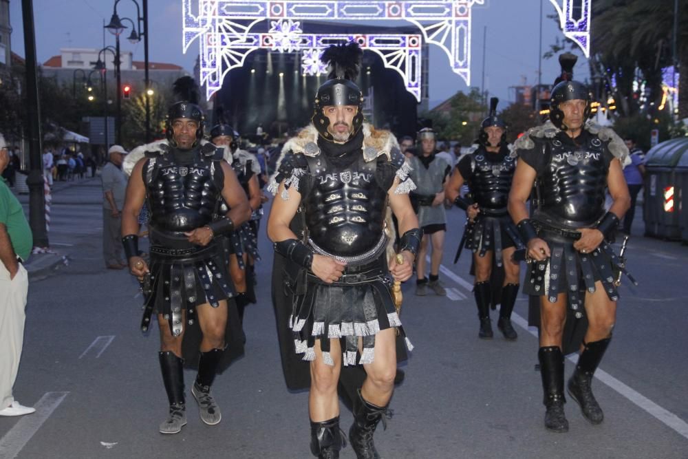 El festival ''Keltia'' llena de romanos Cangas