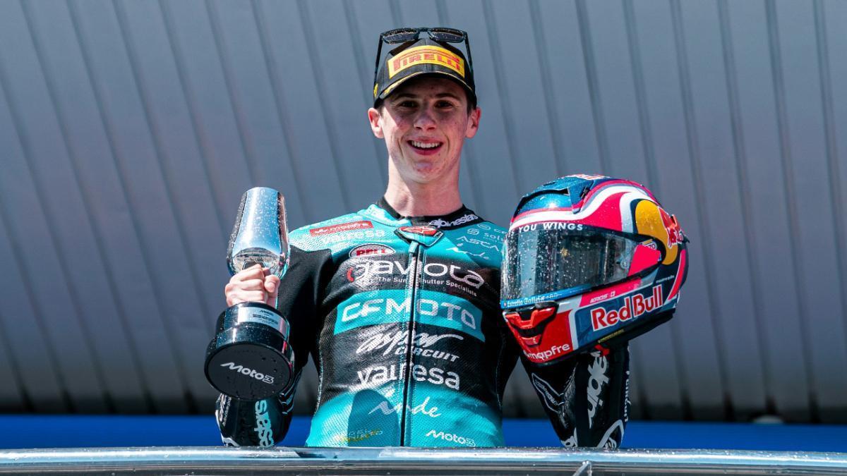 Máximo Quiles es una de las grandes promesas del motociclismo.