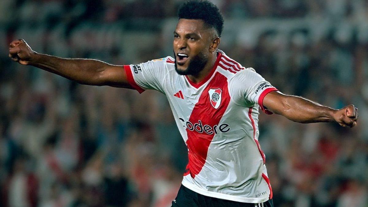 Miguel Borja renace en el River Plate